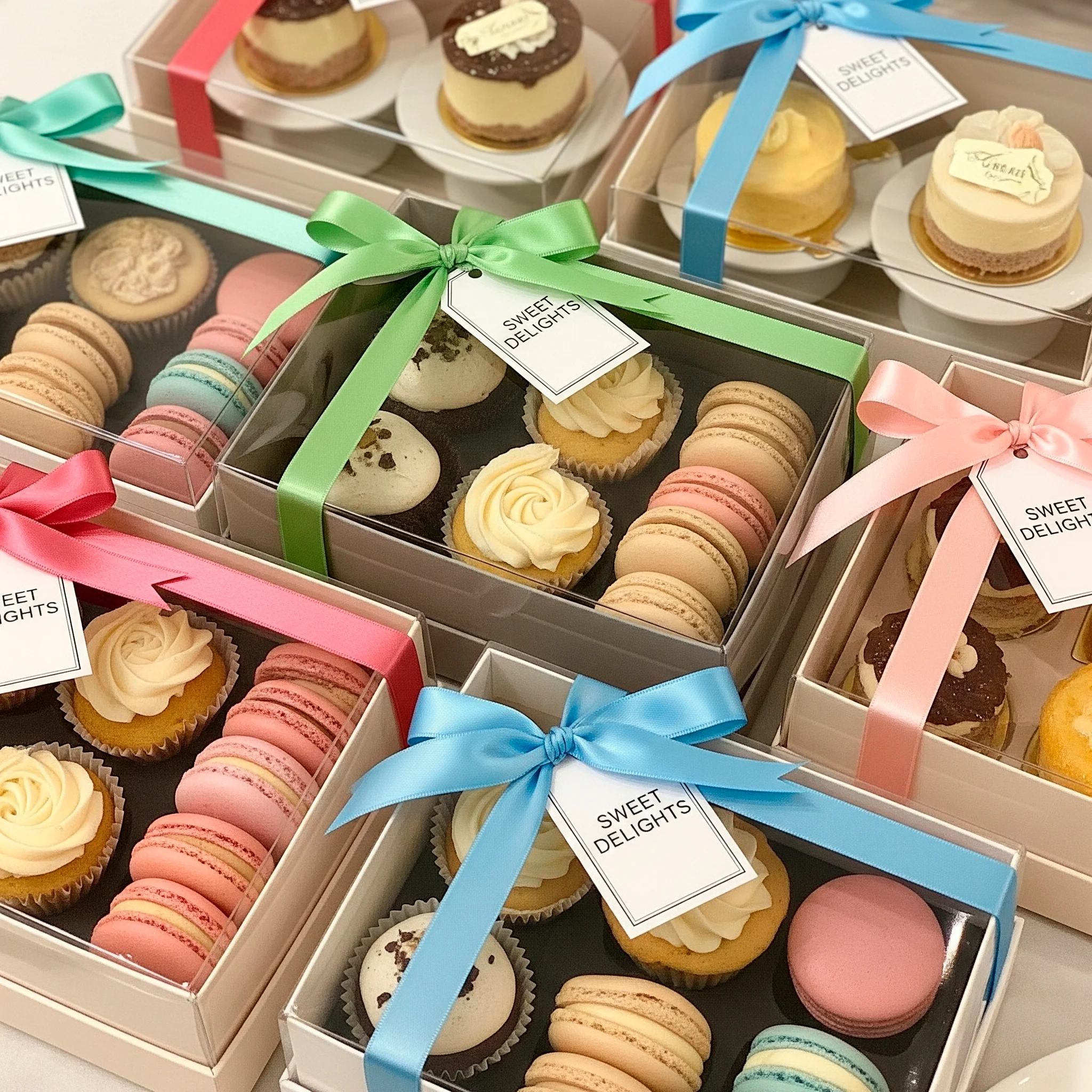 Presentación y empaque de postres